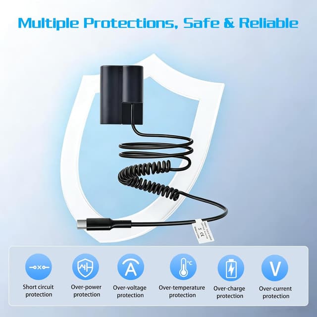 Detalle 2 de TAVT USB Type-C PD NP-W235 dummy battery