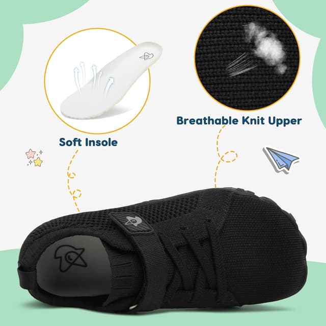 Detalle de JOINFREE Kids Barefoot Shoes Wide Fit Trainers – non-slip, breathable zero-drop sneakers