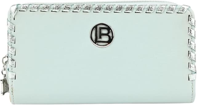 Detalle de Laura Biagiotti Portafoglio donna Zip Around in ecopelle con scatola regalo