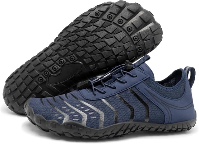 Detalle de EWUHA Barefoot Water Shoes (Unisex) with Wide Toe Box and Non-Slip Outsole