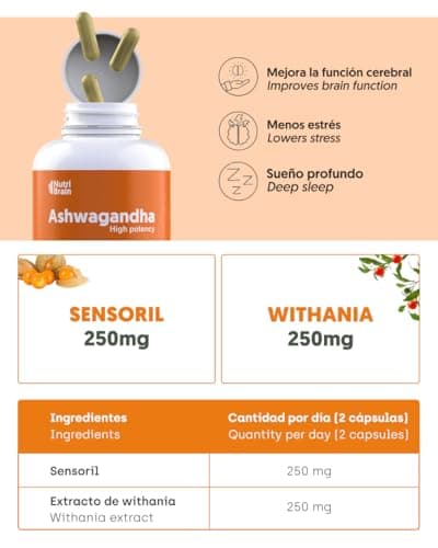 Thumbnail 5 de NUTRIBRAIN Ashwagandha Alta Potencia 120 cápsulas
