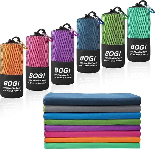 Detalle de BOGI Microfibre Travel Towel XL 182cm