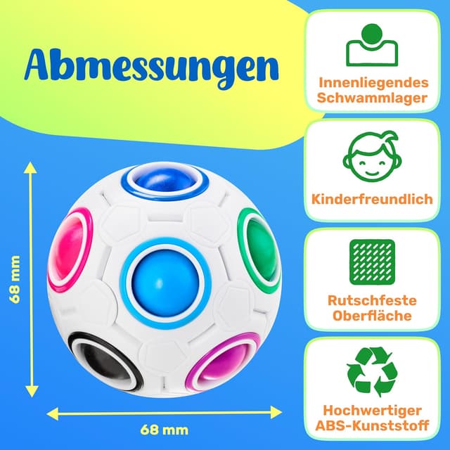 Thumbnail 2 de CUBIDI Original Regenbogenball