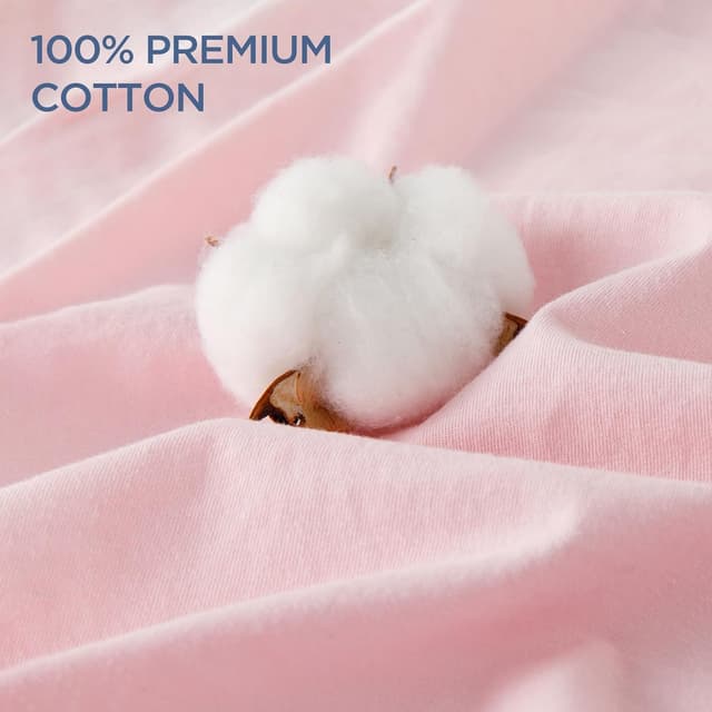 Detalle de Duomiaomiao Baby Sleeping Bag 2 Pack 0.5 Tog Cotton Summer Sleep Sack (6–18 Months) – Flower & Pink