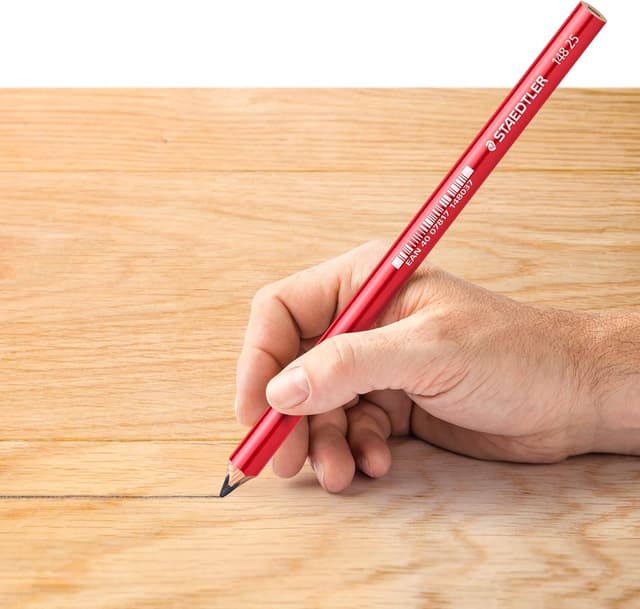 Detalle 2 de STAEDTLER Lot de 12 crayons de charpentier Noir