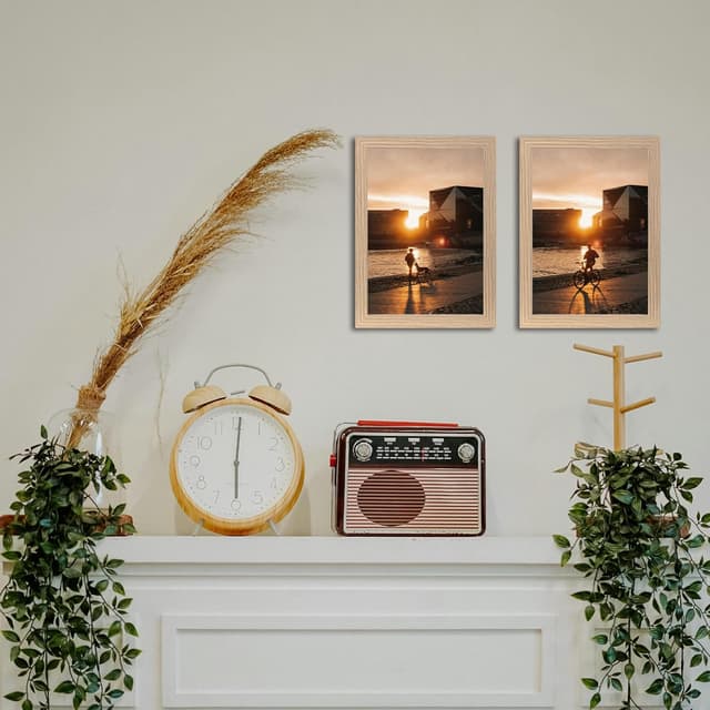 Detalle 2 de Grey A5 picture frames set of 3