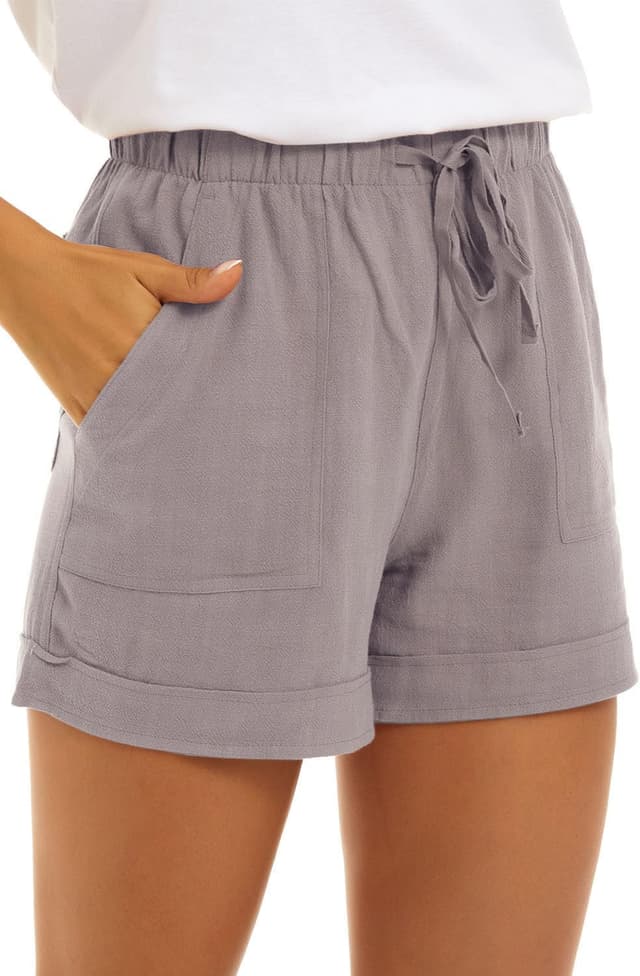 Detalle de SMENG Drawstring shorts, 2025 womens style