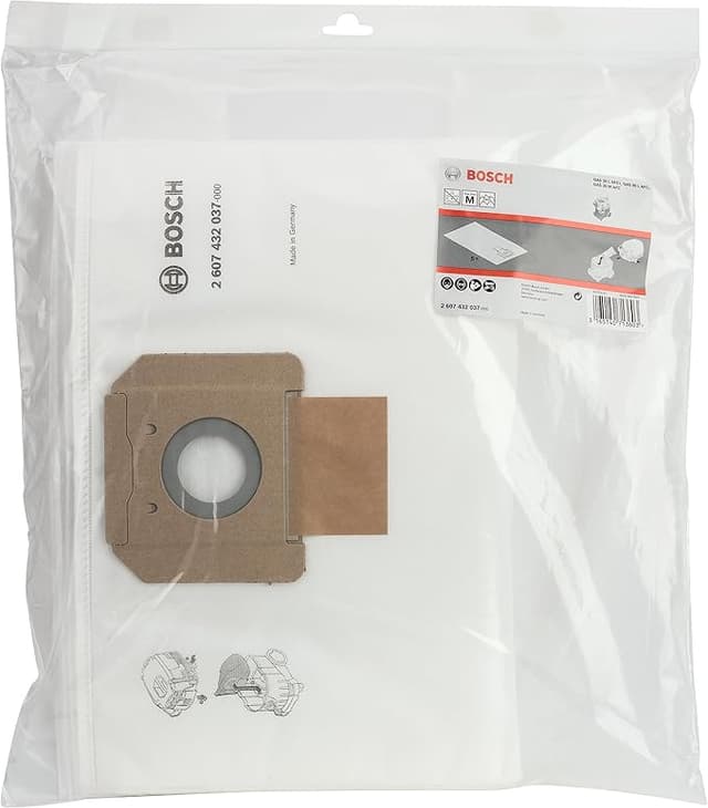 Detalle de Bosch Professional Bolsas de Vellón para Aspiradora Gas 35 🧹