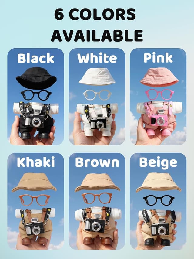 Thumbnail 5 de 17cm Doll Clothes 6-Piece Outfit for Dolls