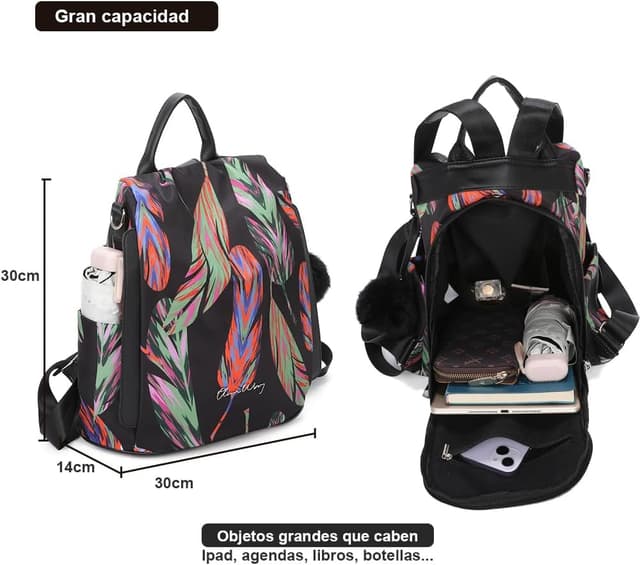 Thumbnail 3 de OLIVIA WONG Mochila antirrobo 12L