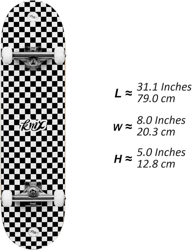 Detalle 1 de Arrow Board 31 Zoll Skateboard KMX Serie