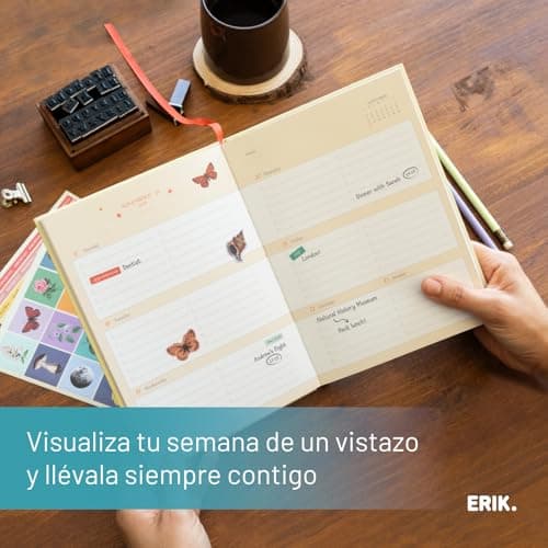 Thumbnail 2 de Grupo Erik Agenda 2026 Semana Vista A5 Jardín 17 meses 📒