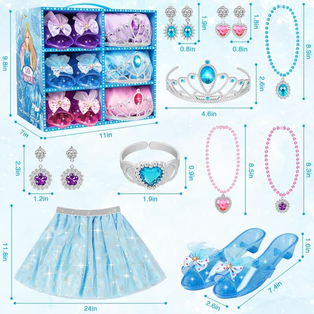 Thumbnail 4 de LJZJ Princess Dress Up Ages 3-6