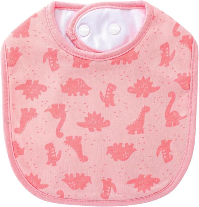 Thumbnail 6 de Hakochia Waterproof Baby Bibs (4-layer cotton) for Newborns, 0–12 Months, 10-pack with adjustable snaps