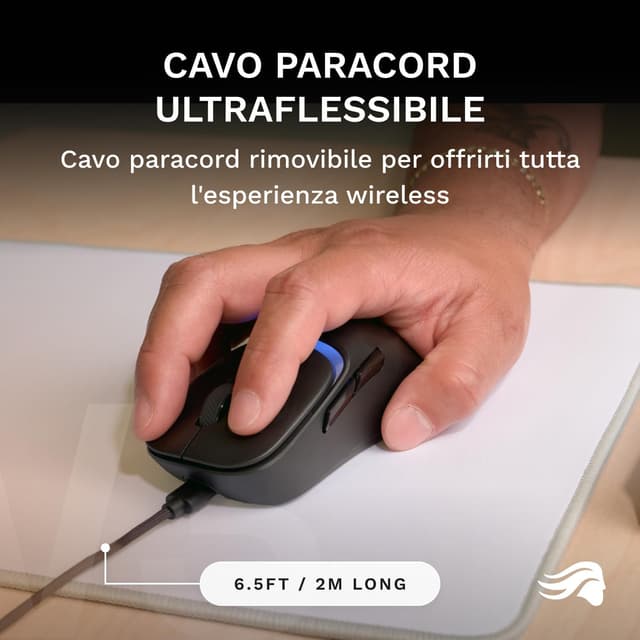 Detalle 2 de GLORIOUS Model D3 mouse gaming 57 g