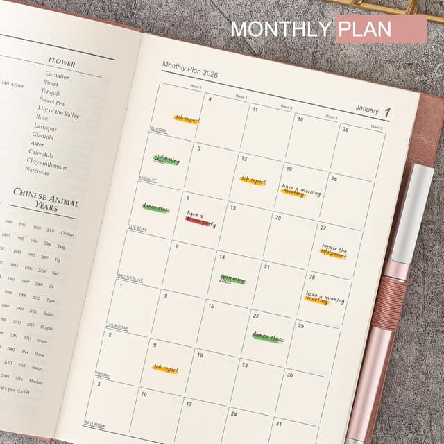 Thumbnail 3 de Holderzwu Agenda accademica A5 2026 📒