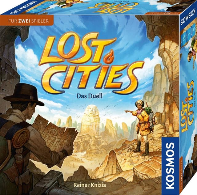 Detalle de Lost Cities di Kosmos, gioco per 2