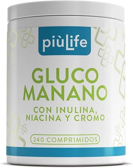 Imagen de PiùLife Glucomanano 4000 mg 🥢 Suplemento para la digestión en OfertitasTOP