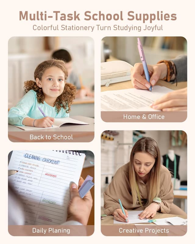 Thumbnail 6 de Cute stationery set with 39 pieces