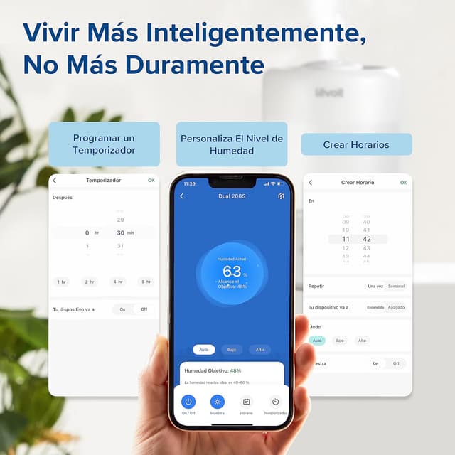 Thumbnail 6 de LEVOIT Humidificador Inteligente 3L Niebla Fría