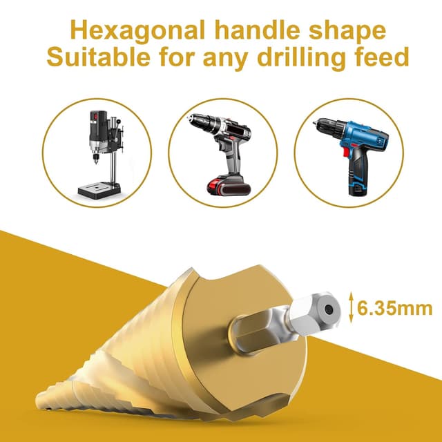 Thumbnail 4 de Flintronic Foret Étagé Spirale HSS 4-12/20/32 mm