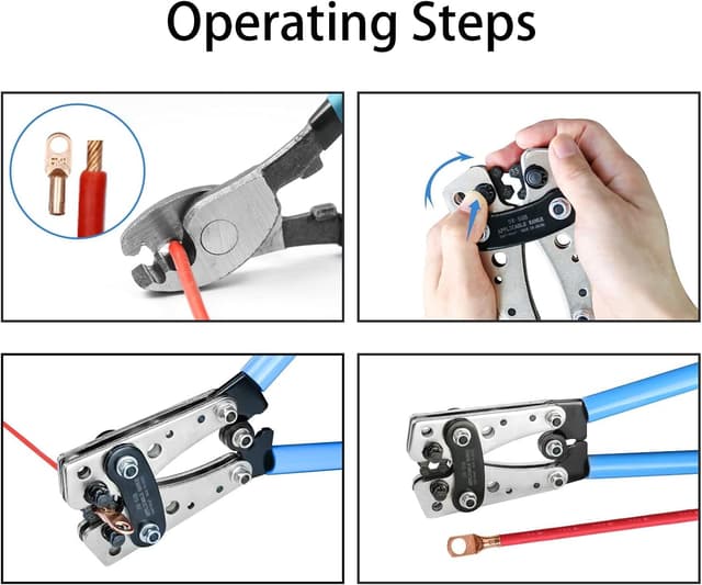 Thumbnail 4 de Solsop Battery Cable Crimping Tool Kit 60pcs