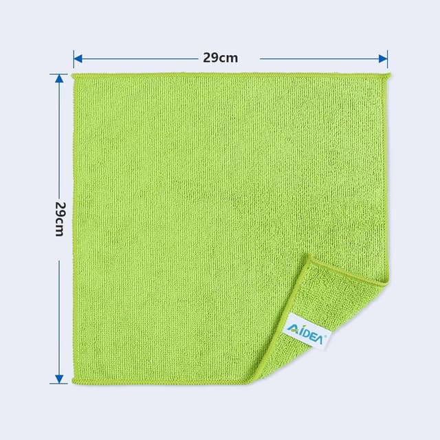 Detalle de AIDEA Microfibre Cloth 12 pack, 30 x 30 cm