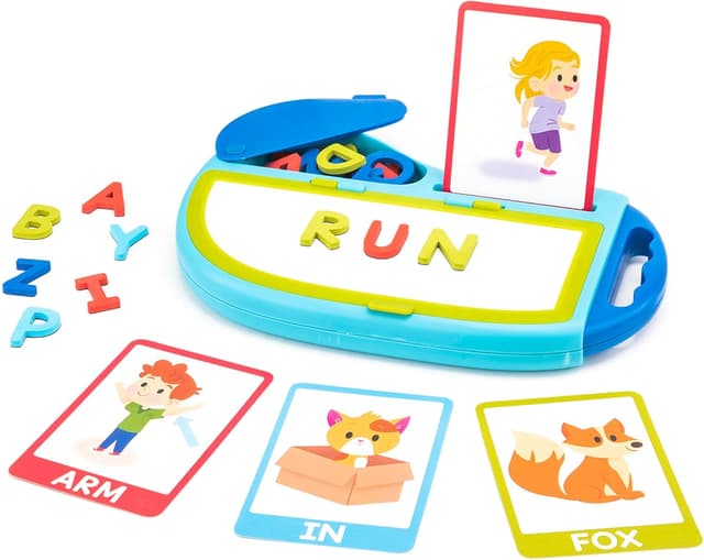 Imagen de Learning Resources AlphaMagnets GO kit 73 pièces lettres aimantées 🧲 en OfertitasTOP