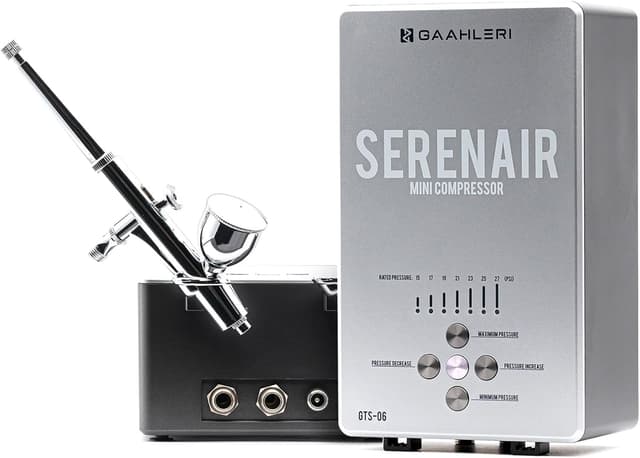 Detalle de Gaahleri Ambition GTS-06 Airbrush Kit 27 PSI