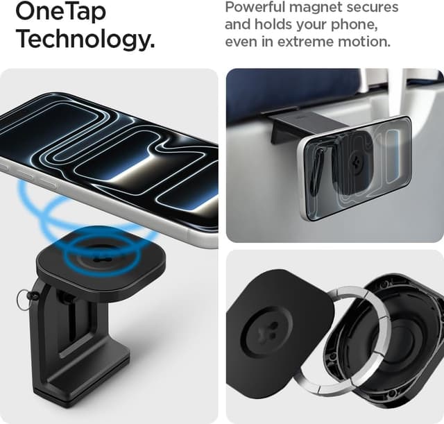 Thumbnail 4 de Spigen OneTap MagFit supporto da viaggio per iPhone