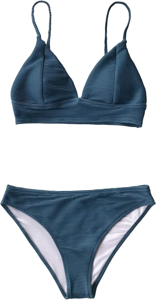 Detalle 1 de Costume bikini CUPSHE due pezzi con lacci