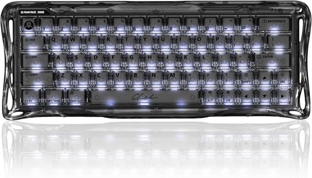 Detalle de GravaStar Mercury V60 HE Clavier Gaming Noir (V60 HE) à interrupteurs magnétiques