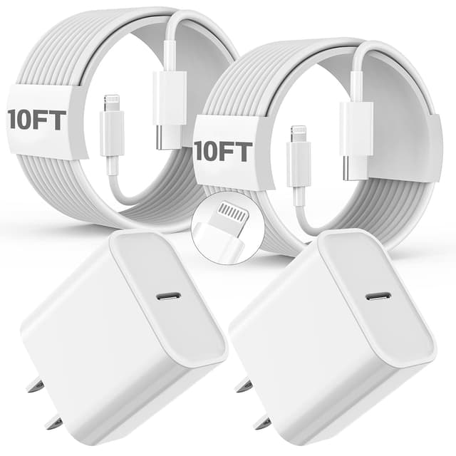 Detalle de Fast Charger iPhone 10 ft