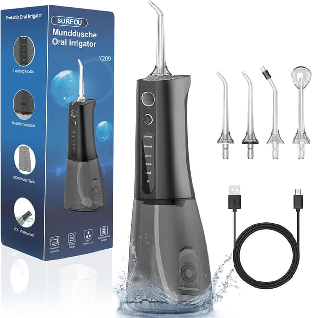 Imagen de SURFOU Munddusche Kabellos Water Flosser en OfertitasTOP