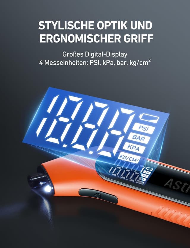 Thumbnail 6 de AstroAI Reifendruckprüfer 300 PSI