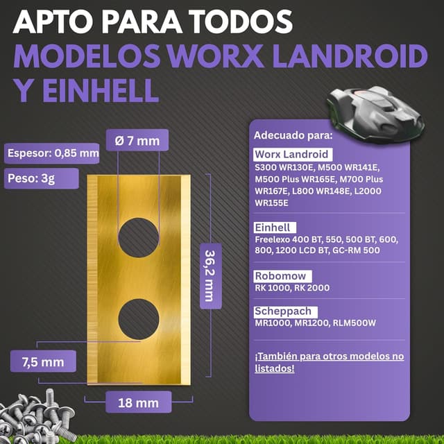 Detalle 2 de Filzada 45x Cuchillas de Repuesto Titanio 0,85 mm