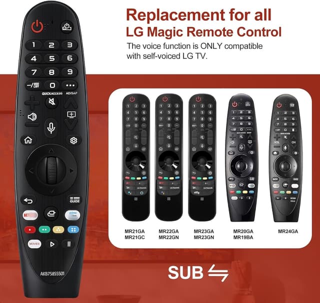 Thumbnail 2 de LG Magic Remote MR20GA Replacement