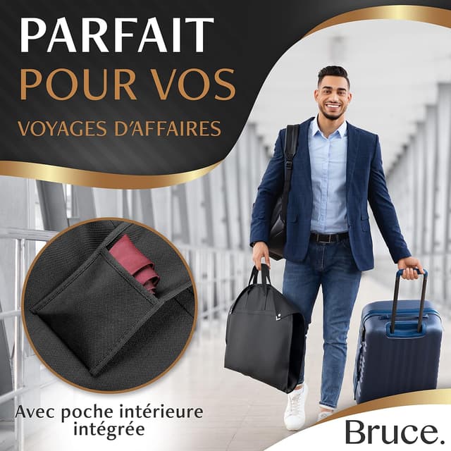 Detalle de Bruce.® 7x Premium Housse Vetements 120x60cm