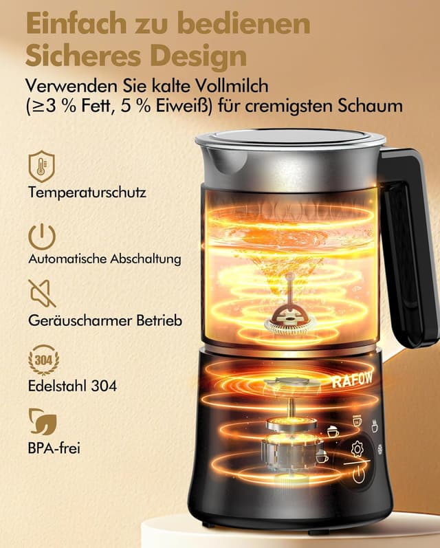Thumbnail 6 de Rafow Milchaufschäumer 500 ml