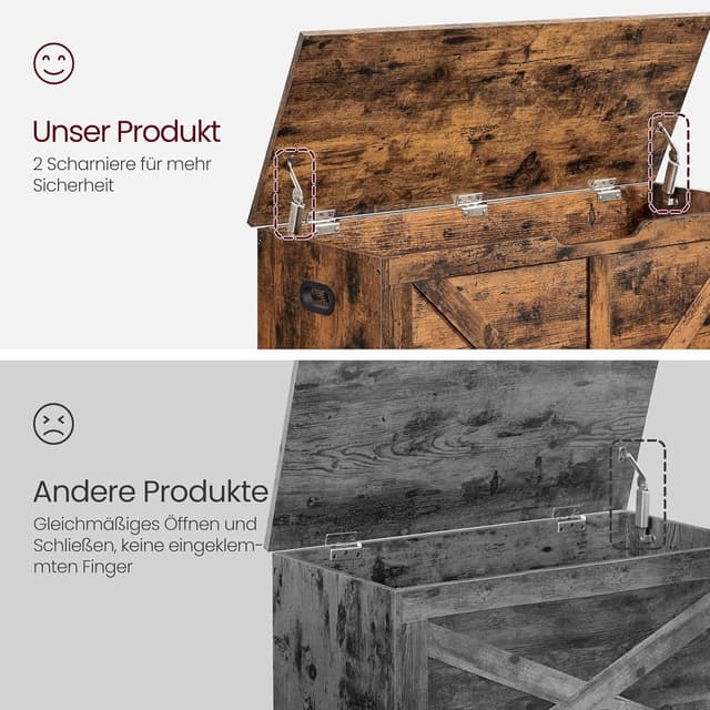 Thumbnail 4 de VASAGLE LSB060T01 Schuhbank mit Stauraum