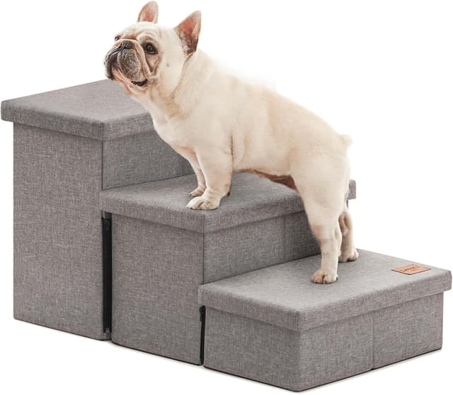 Detalle de Love's cabin Dog Stairs 18 High Bed 3 Steps