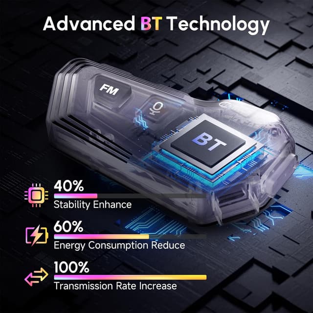 Thumbnail 4 de Moman RS-H4P Motorcycle Helmet Headset