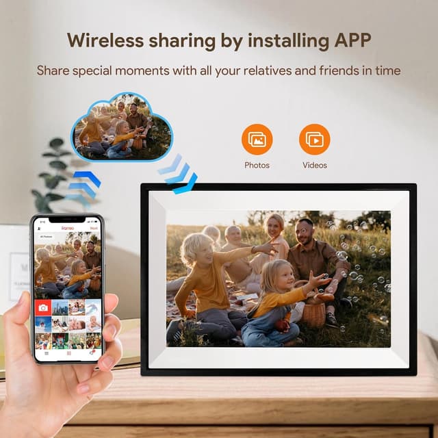 Thumbnail 3 de Aorpdd 10,1 Zoll WLAN Bilderrahmen