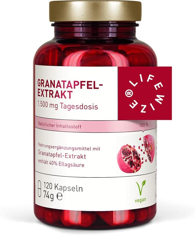 Detalle de Granatapfel Extrakt Kapseln 30.000 mg