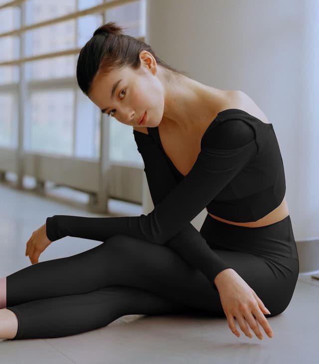 Detalle de VALANDY Creamlush High-Waisted Leggings 4 pack