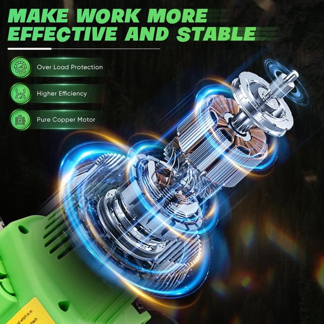 Detalle de Saker Electric Mini Chainsaw 6-inch cordless saw