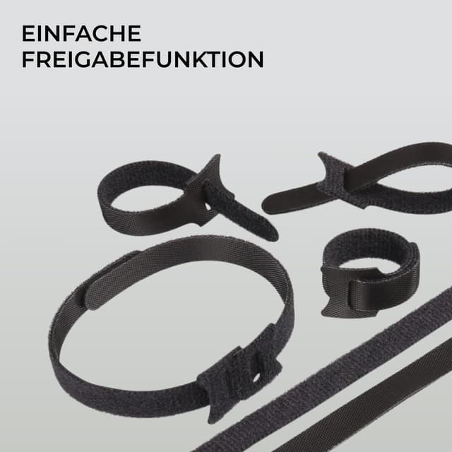 Thumbnail 6 de H&S Klettband Kabelbinder Set