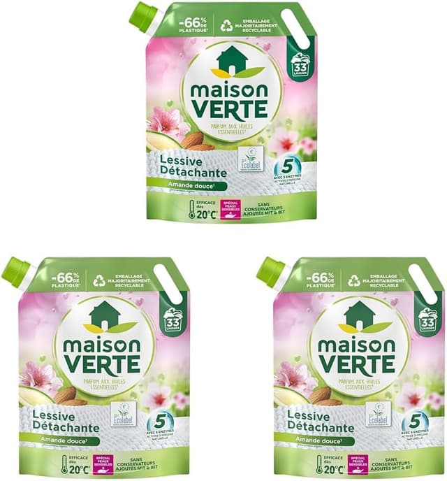 Thumbnail 6 de Maison Verte Recharge lessive liquide 33 lavages