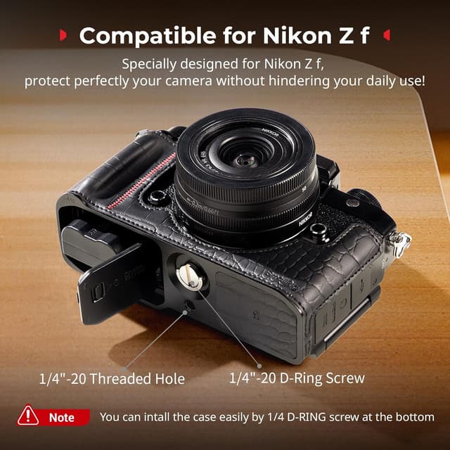 Detalle 2 de SMALLRIG Camera Case Kit for Nikon Z f, 5095