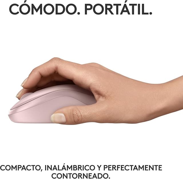 Thumbnail 4 de Logitech M240 Silencioso Bluetooth, rosa — 18 meses de batería 🖱